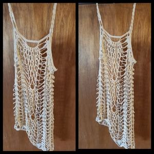 Fashioned or swimsuits Ivory Net Shirt